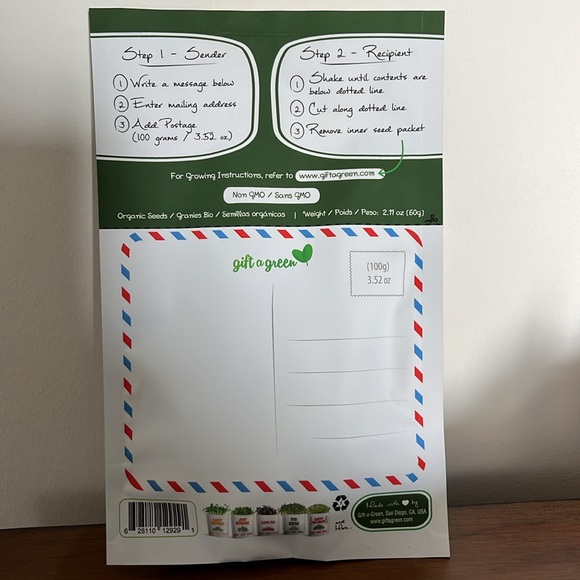 You’re kind of a big dill greeting card with dill seeds - Picture 2 of 3